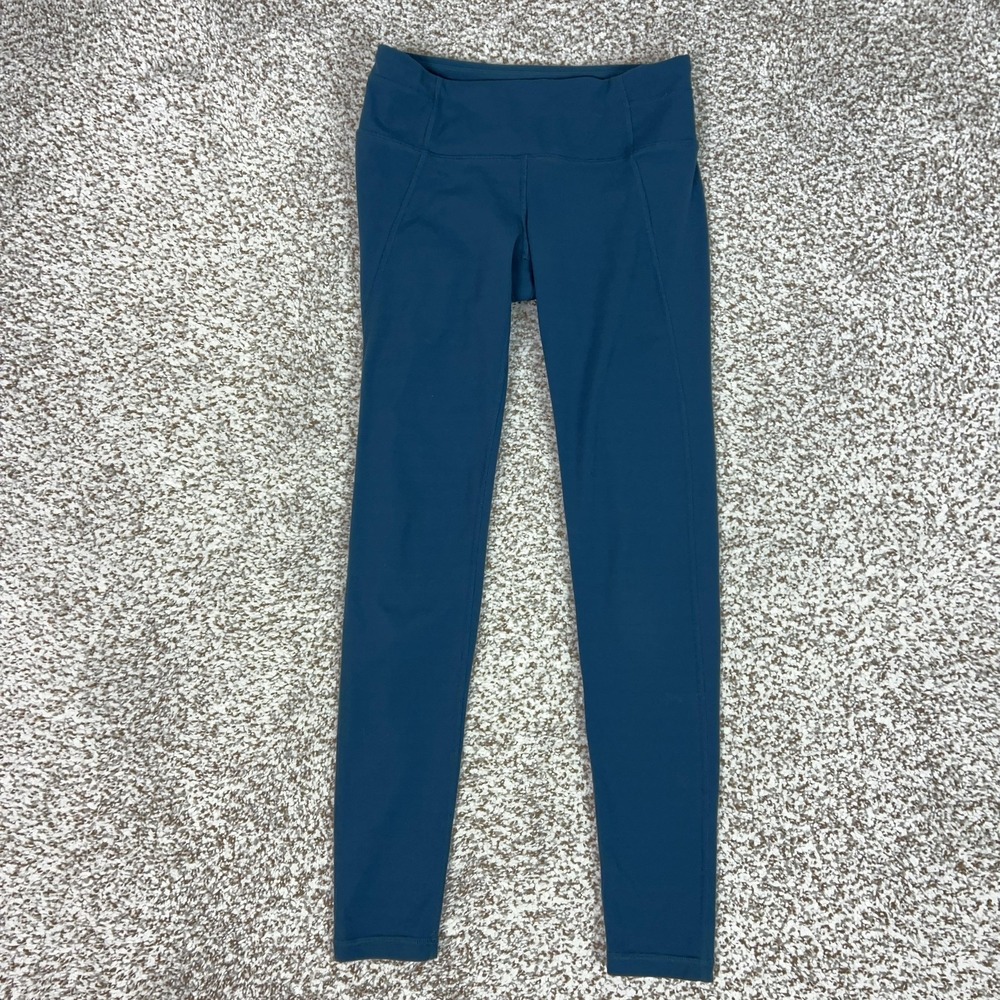 Prana Pants Womens Small Blue Ankle Leggings Yoga‎ Gym Workout Running Hiking